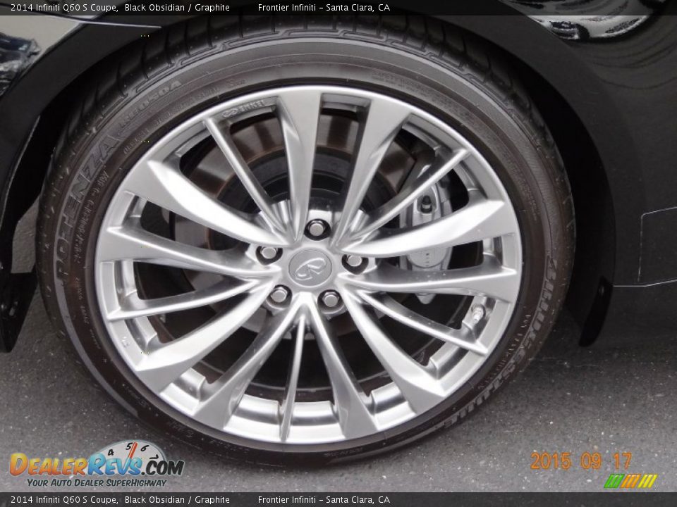 2014 Infiniti Q60 S Coupe Wheel Photo #25