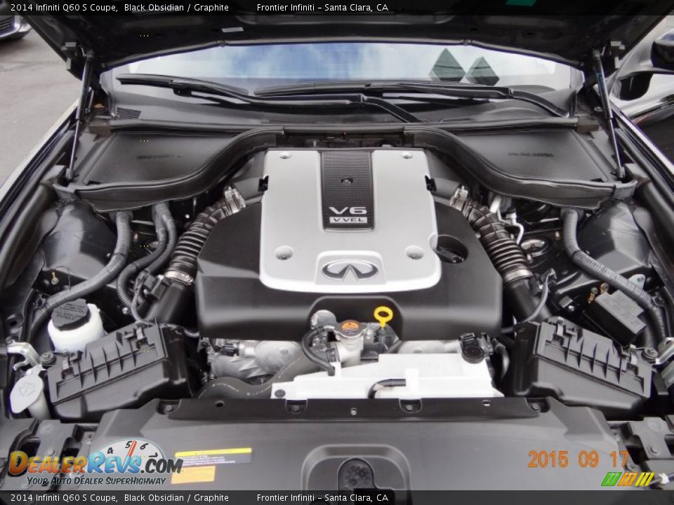 2014 Infiniti Q60 S Coupe 3.7 Liter DOHC 24-Valve CVTCS VVEL V6 Engine Photo #26