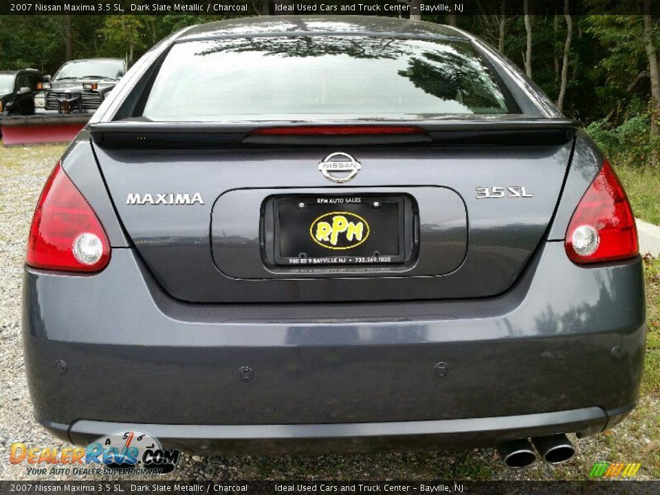 2007 Nissan Maxima 3.5 SL Dark Slate Metallic / Charcoal Photo #5