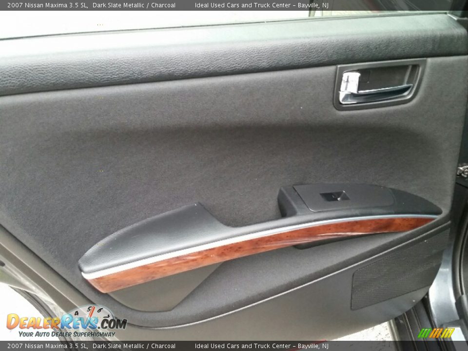 2007 Nissan Maxima 3.5 SL Dark Slate Metallic / Charcoal Photo #26