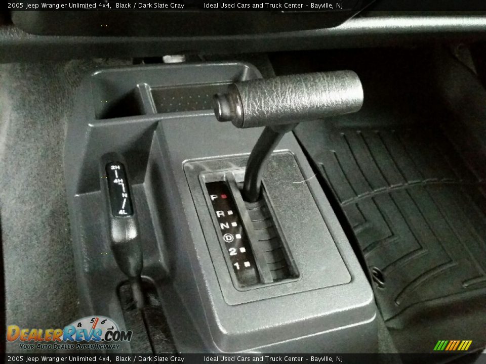 2005 Jeep Wrangler Unlimited 4x4 Black / Dark Slate Gray Photo #15