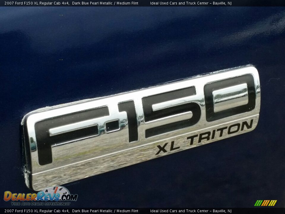 2007 Ford F150 XL Regular Cab 4x4 Dark Blue Pearl Metallic / Medium Flint Photo #22