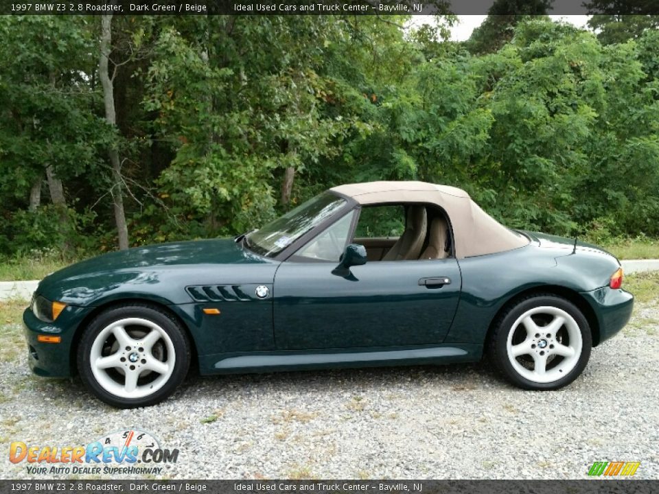 Dark Green 1997 BMW Z3 2.8 Roadster Photo #3