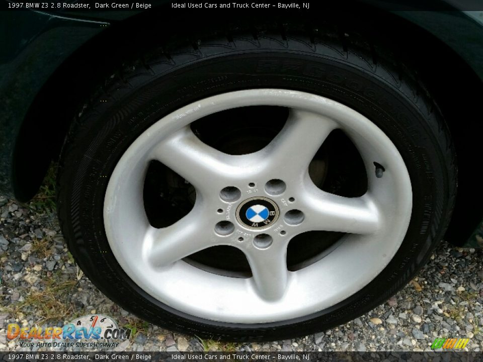 1997 BMW Z3 2.8 Roadster Dark Green / Beige Photo #22