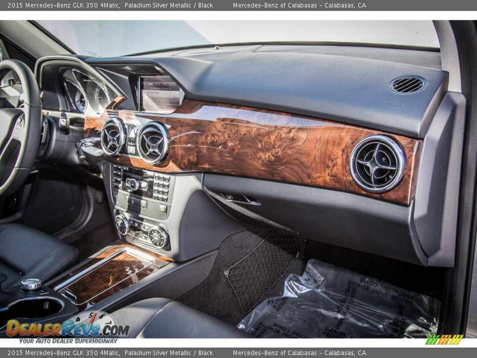 2015 Mercedes-Benz GLK 350 4Matic Paladium Silver Metallic / Black Photo #8