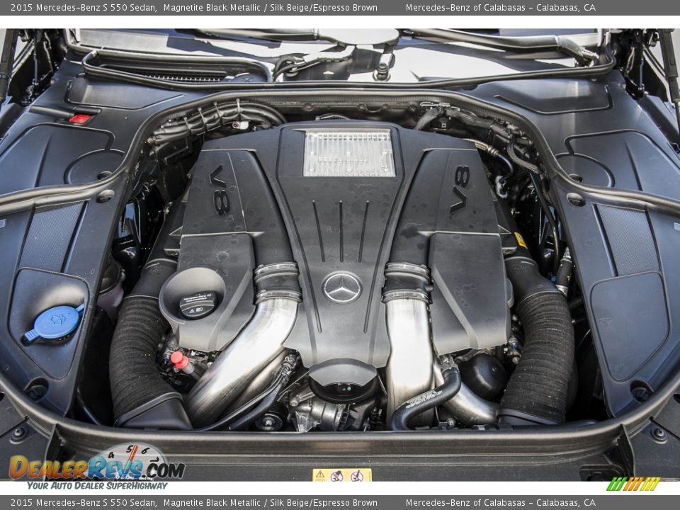 2015 Mercedes-Benz S 550 Sedan 4.6 Liter biturbo DI DOHC 32-Valve VVT V8 Engine Photo #9