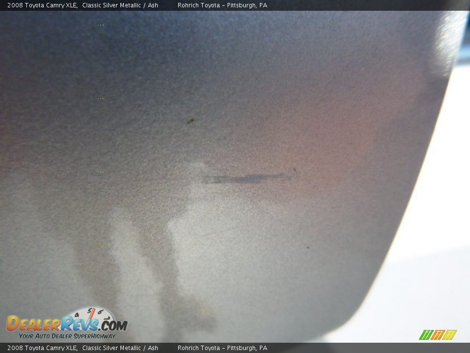 2008 Toyota Camry XLE Classic Silver Metallic / Ash Photo #7