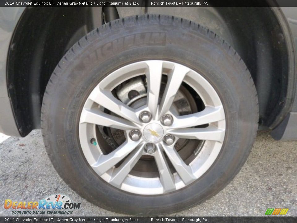 2014 Chevrolet Equinox LT Ashen Gray Metallic / Light Titanium/Jet Black Photo #4