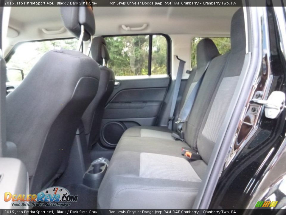 2016 Jeep Patriot Sport 4x4 Black / Dark Slate Gray Photo #5