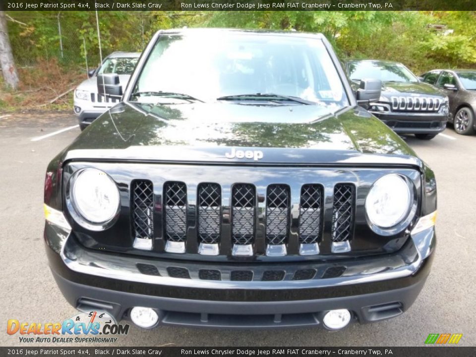 2016 Jeep Patriot Sport 4x4 Black / Dark Slate Gray Photo #14