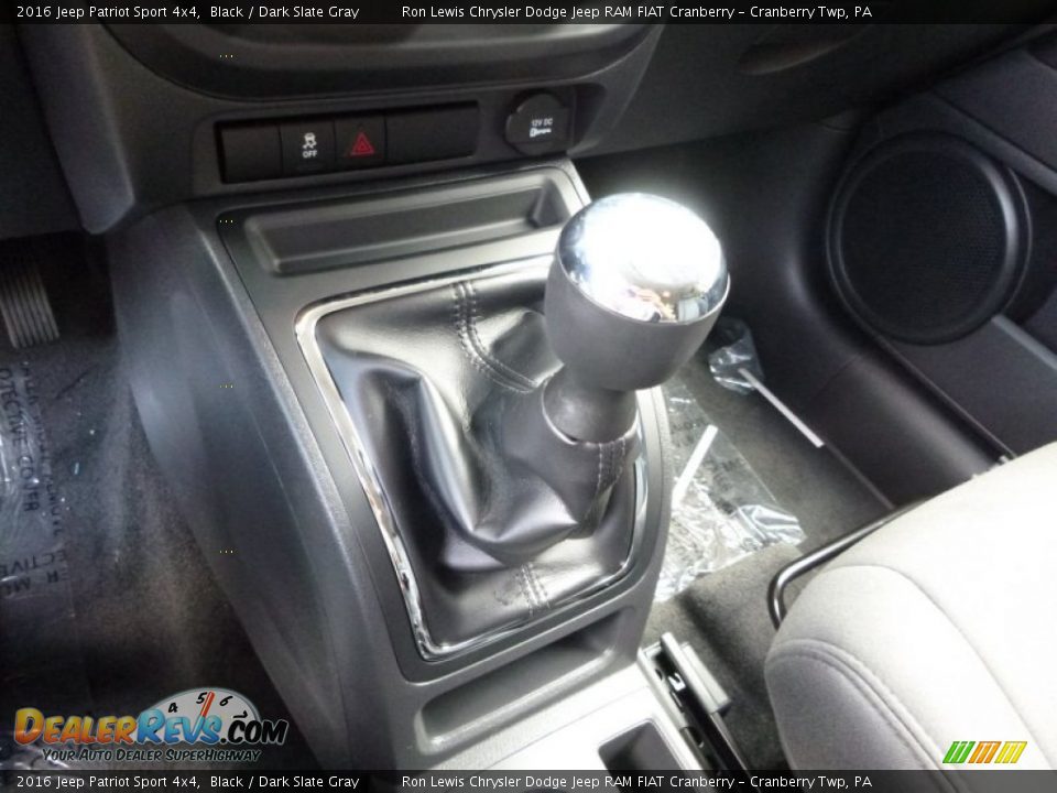 2016 Jeep Patriot Sport 4x4 Black / Dark Slate Gray Photo #19