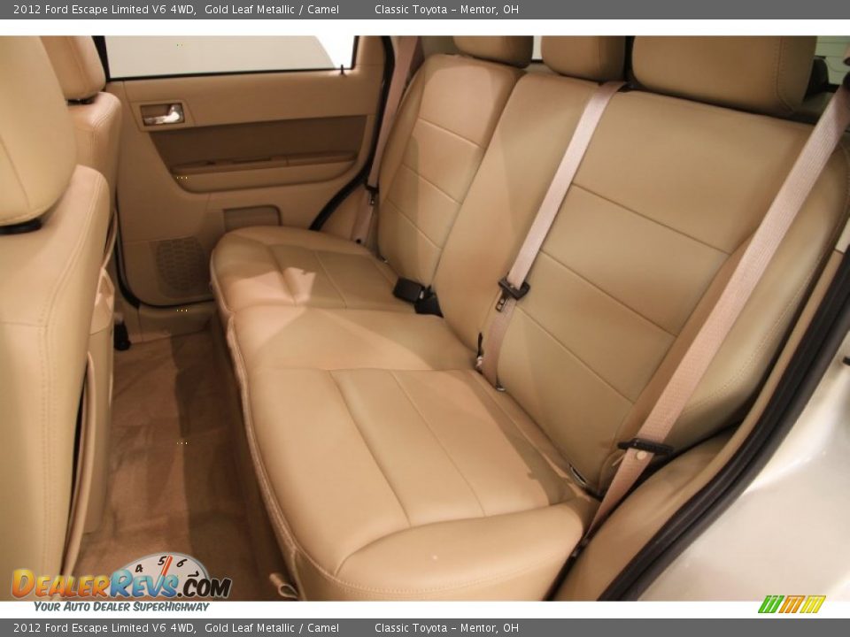 2012 Ford Escape Limited V6 4WD Gold Leaf Metallic / Camel Photo #14