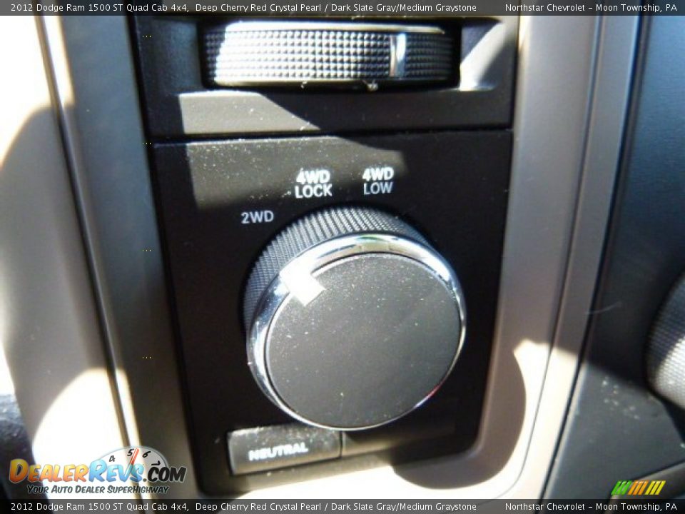 2012 Dodge Ram 1500 ST Quad Cab 4x4 Deep Cherry Red Crystal Pearl / Dark Slate Gray/Medium Graystone Photo #17
