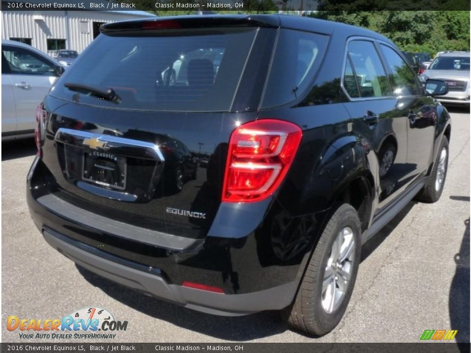 2016 Chevrolet Equinox LS Black / Jet Black Photo #2