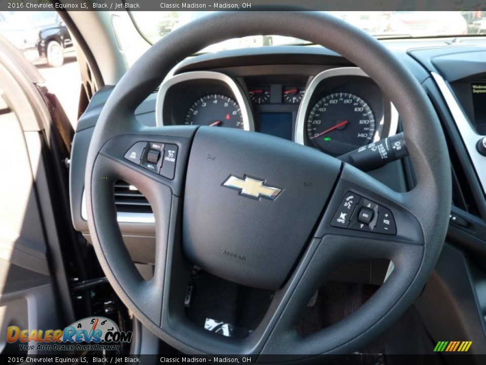 2016 Chevrolet Equinox LS Black / Jet Black Photo #9