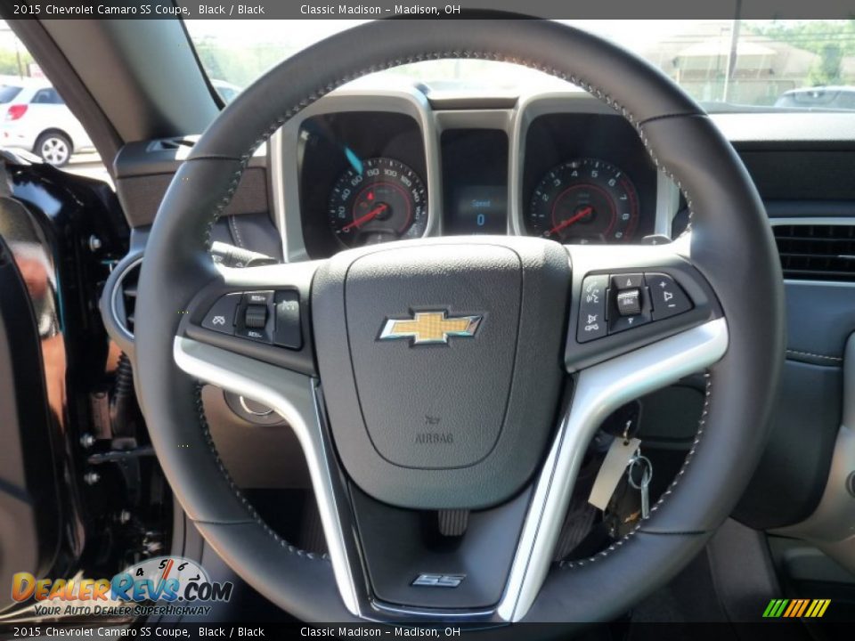 2015 Chevrolet Camaro SS Coupe Steering Wheel Photo #3