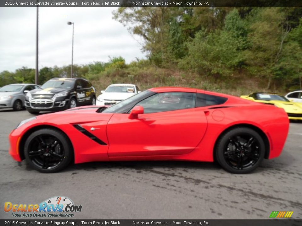 2016 Chevrolet Corvette Stingray Coupe Torch Red / Jet Black Photo #9