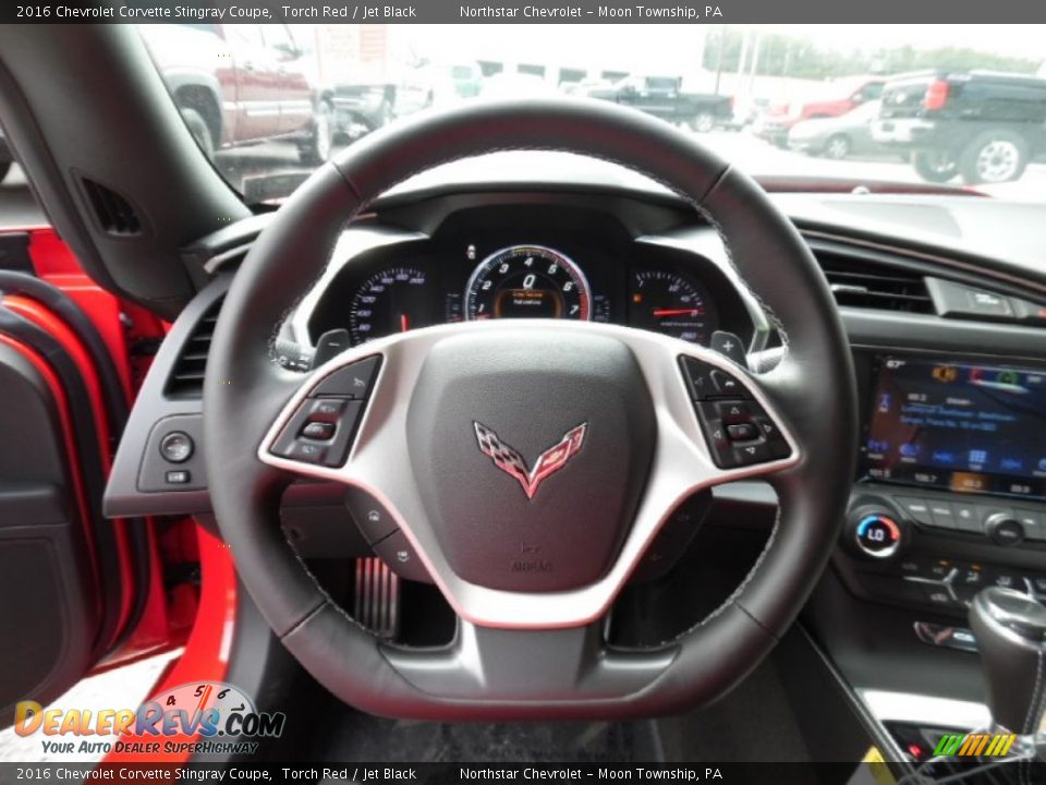 2016 Chevrolet Corvette Stingray Coupe Torch Red / Jet Black Photo #17