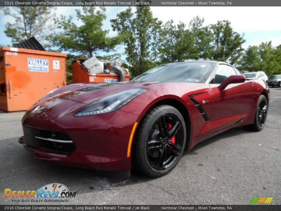 Front 3/4 View of 2016 Chevrolet Corvette Stingray Coupe Photo #1