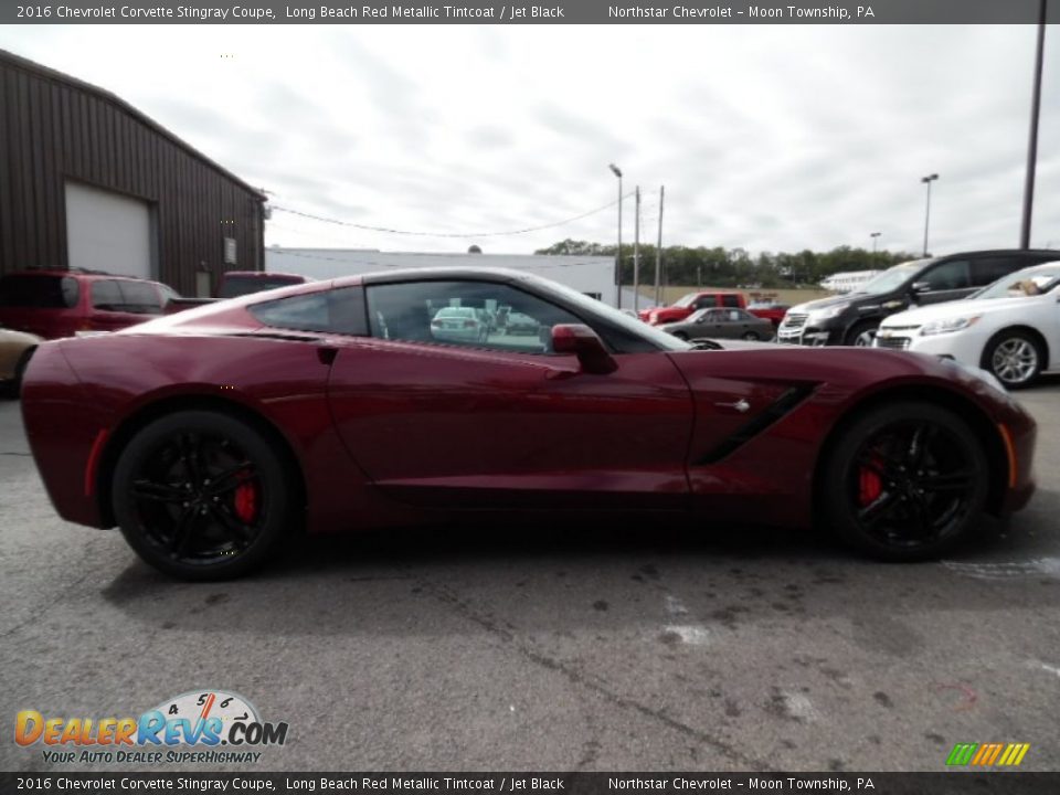 2016 Chevrolet Corvette Stingray Coupe Long Beach Red Metallic Tintcoat / Jet Black Photo #4