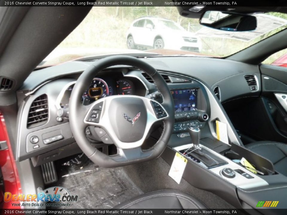 2016 Chevrolet Corvette Stingray Coupe Long Beach Red Metallic Tintcoat / Jet Black Photo #13