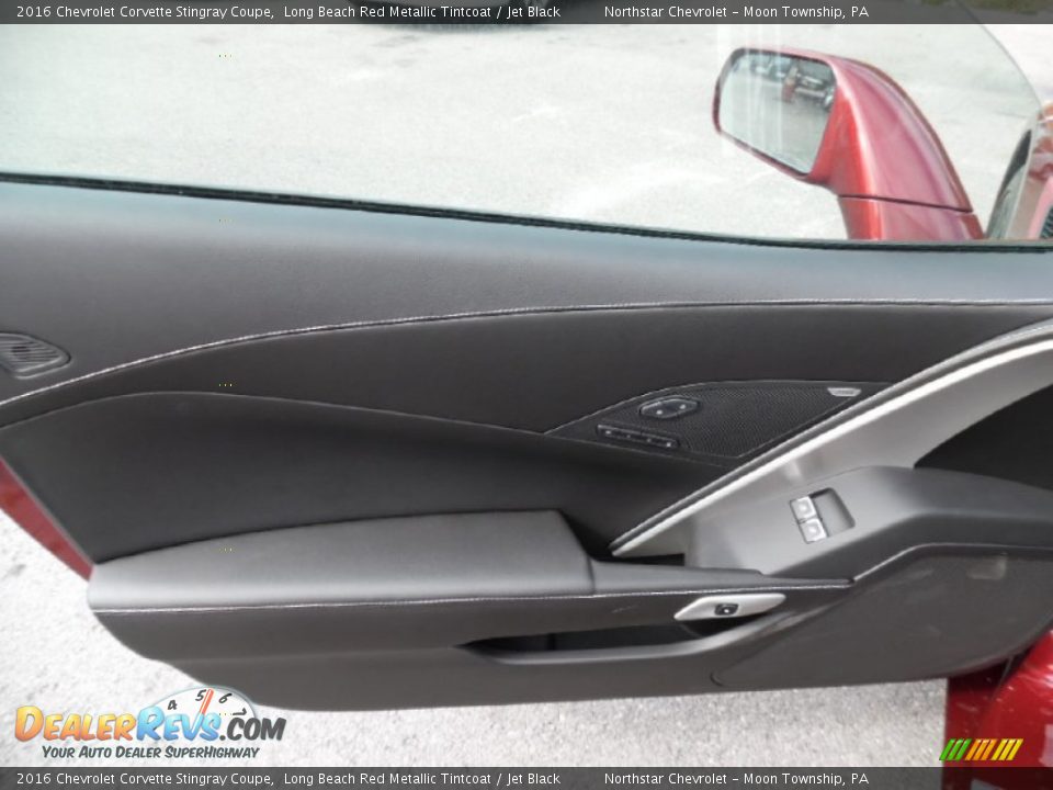 2016 Chevrolet Corvette Stingray Coupe Long Beach Red Metallic Tintcoat / Jet Black Photo #14
