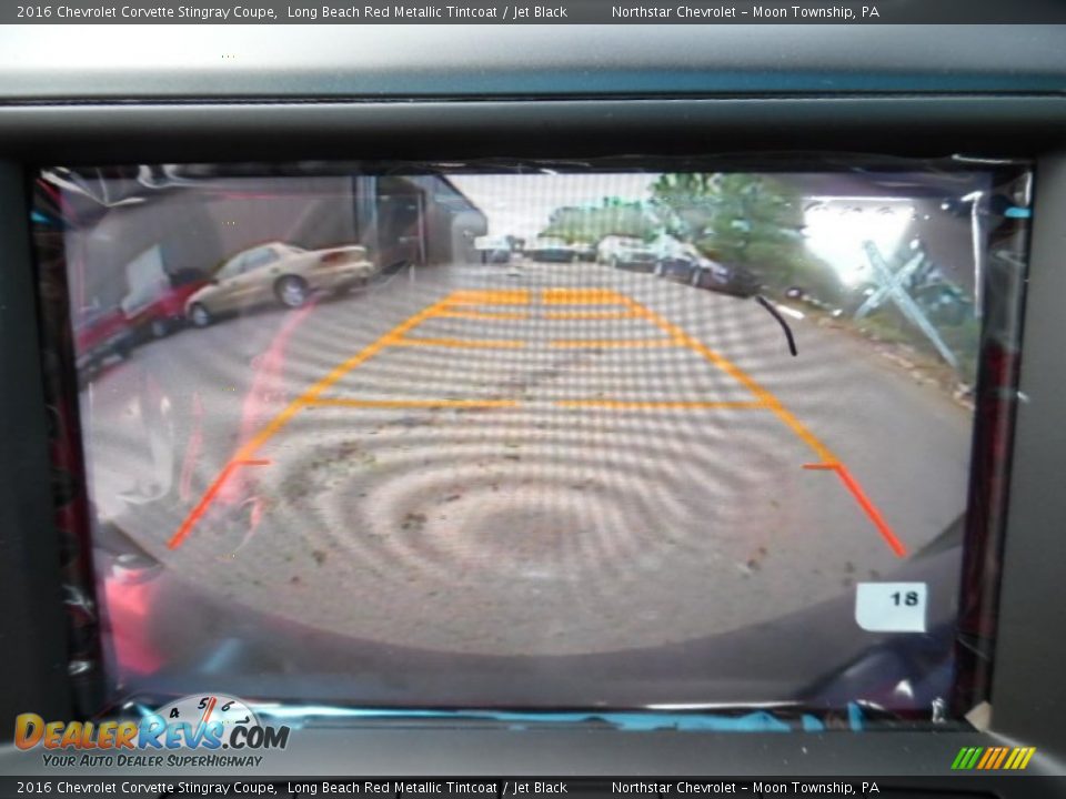 2016 Chevrolet Corvette Stingray Coupe Long Beach Red Metallic Tintcoat / Jet Black Photo #18