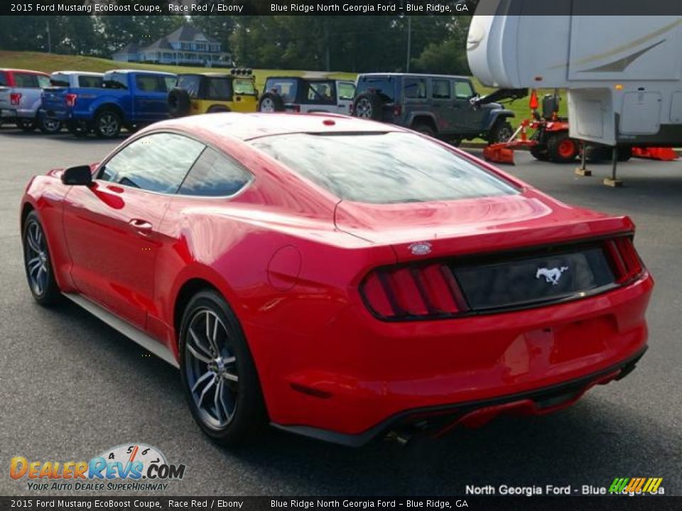 2015 Ford Mustang EcoBoost Coupe Race Red / Ebony Photo #3