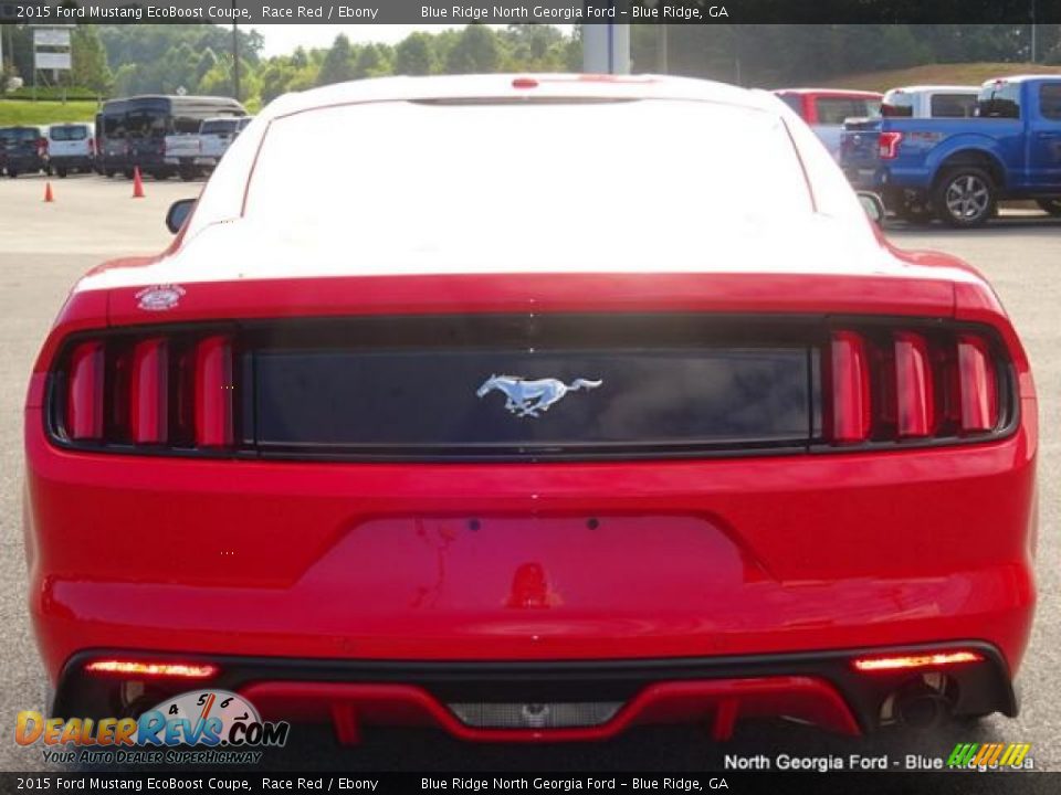 2015 Ford Mustang EcoBoost Coupe Race Red / Ebony Photo #4