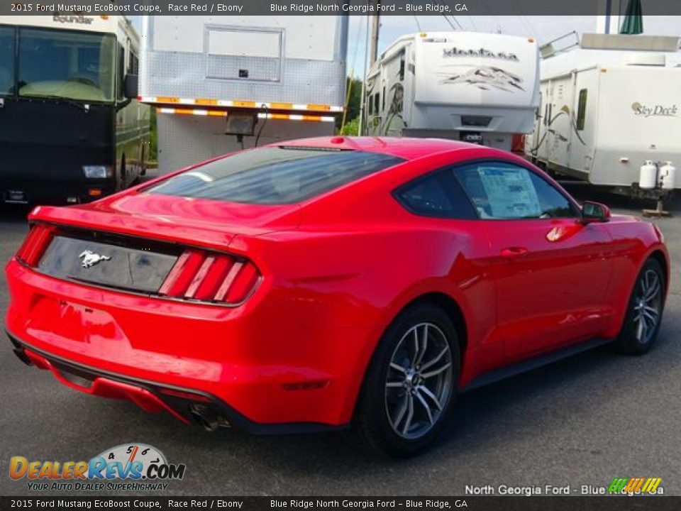 2015 Ford Mustang EcoBoost Coupe Race Red / Ebony Photo #5