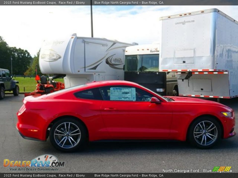 2015 Ford Mustang EcoBoost Coupe Race Red / Ebony Photo #6