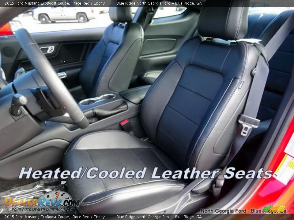 2015 Ford Mustang EcoBoost Coupe Race Red / Ebony Photo #9