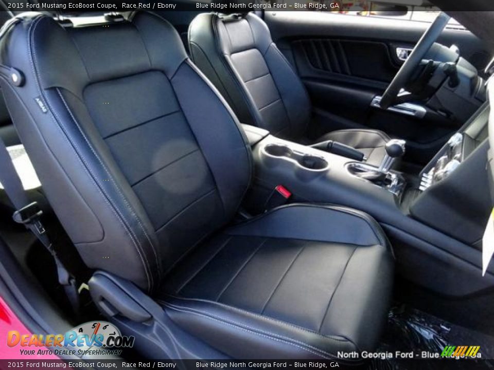 2015 Ford Mustang EcoBoost Coupe Race Red / Ebony Photo #10