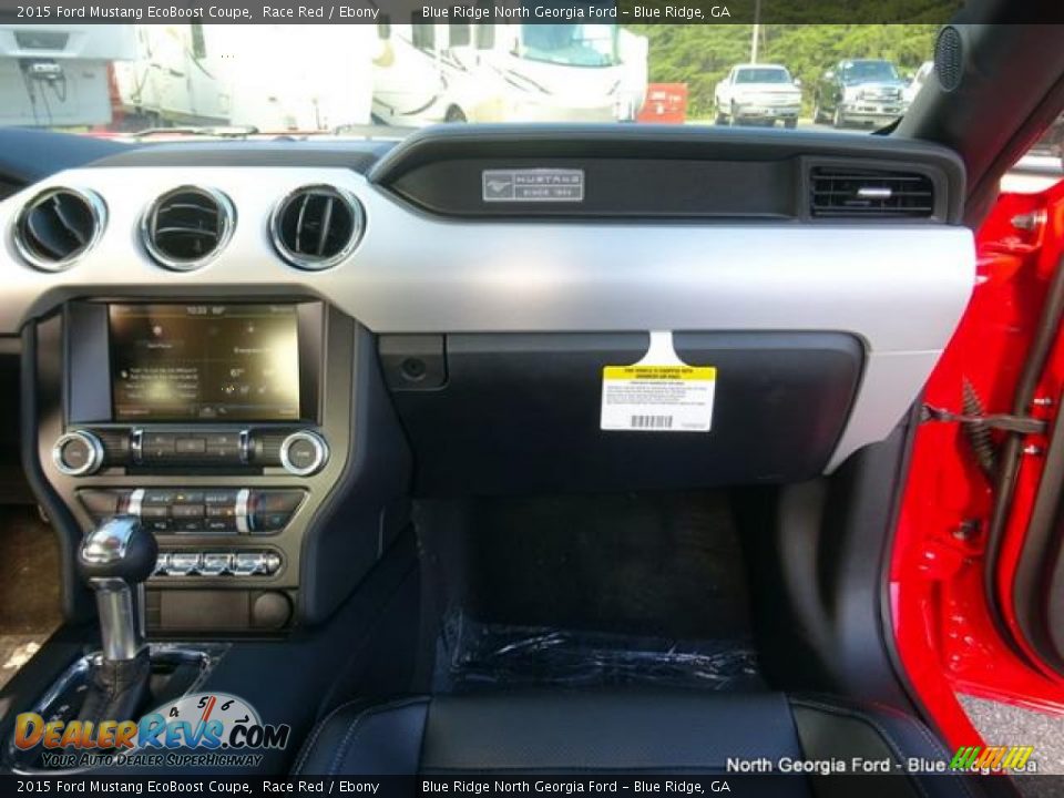 2015 Ford Mustang EcoBoost Coupe Race Red / Ebony Photo #14