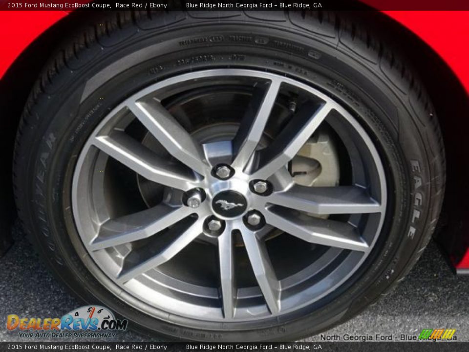 2015 Ford Mustang EcoBoost Coupe Race Red / Ebony Photo #16