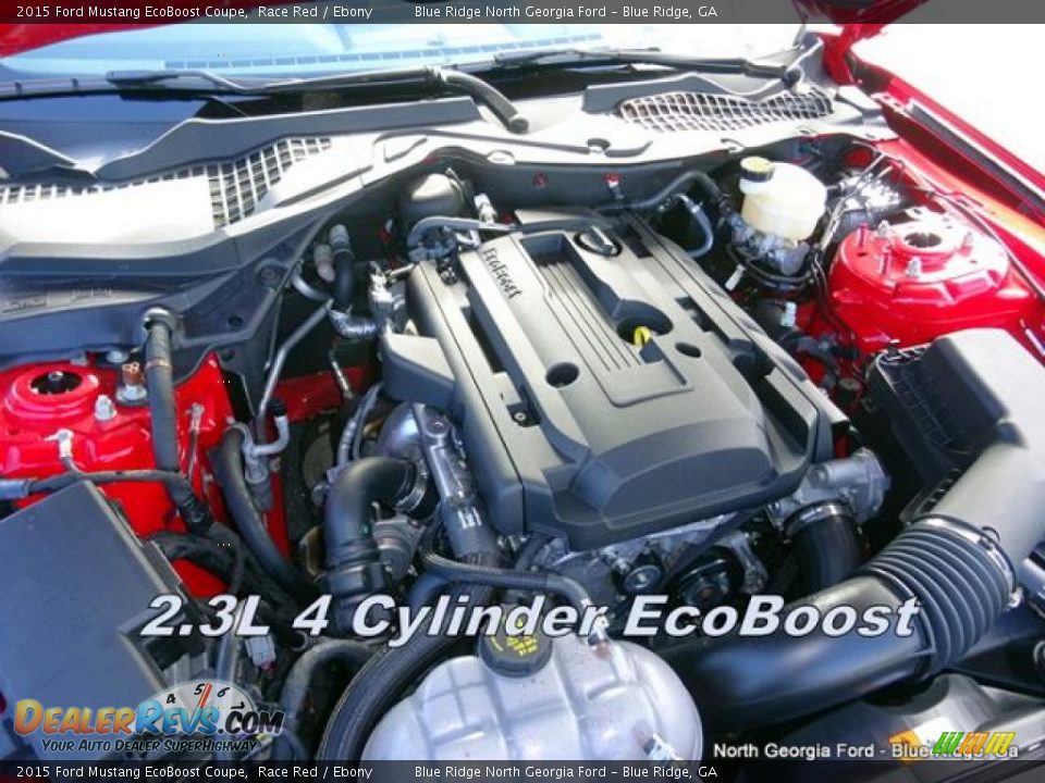 2015 Ford Mustang EcoBoost Coupe Race Red / Ebony Photo #17