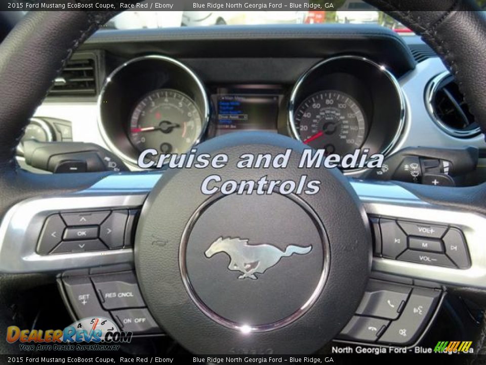 2015 Ford Mustang EcoBoost Coupe Race Red / Ebony Photo #18