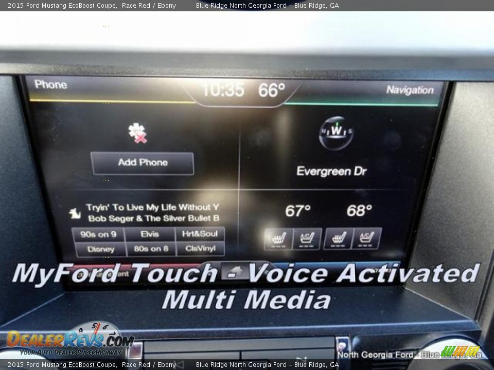 2015 Ford Mustang EcoBoost Coupe Race Red / Ebony Photo #19