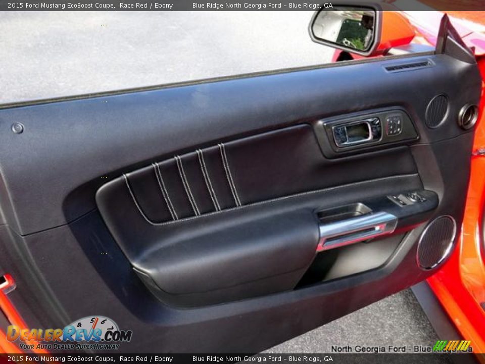 2015 Ford Mustang EcoBoost Coupe Race Red / Ebony Photo #27