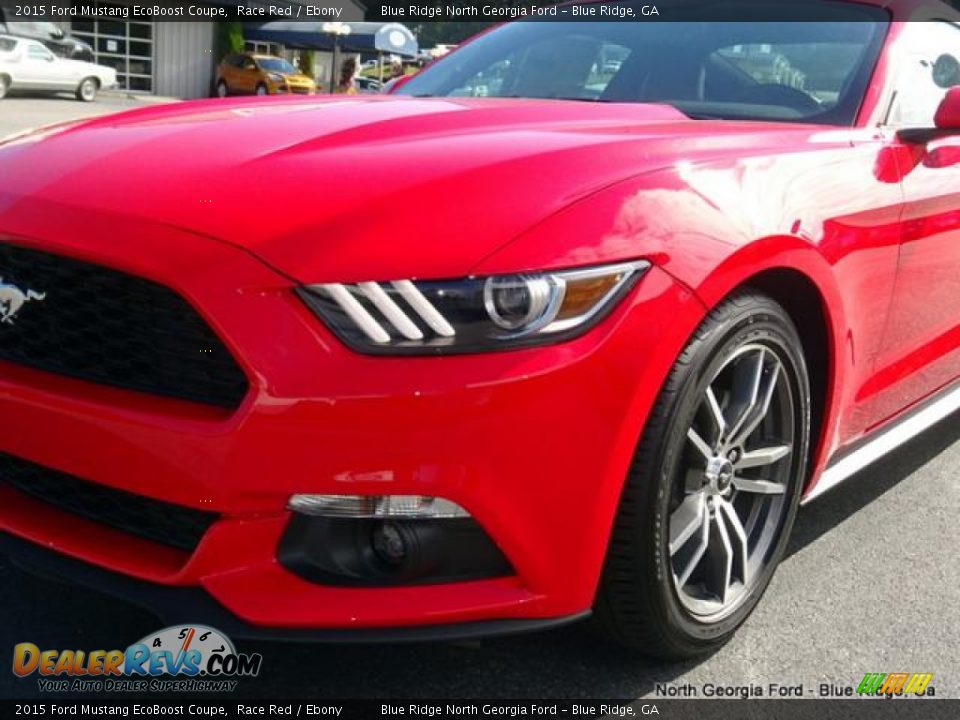 2015 Ford Mustang EcoBoost Coupe Race Red / Ebony Photo #30
