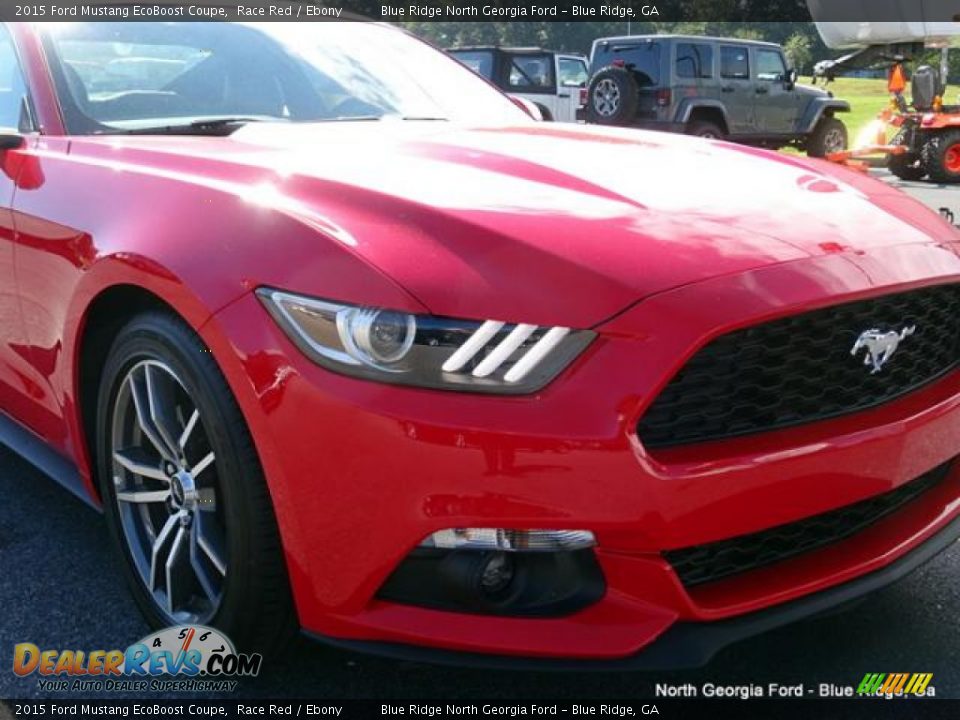 2015 Ford Mustang EcoBoost Coupe Race Red / Ebony Photo #31