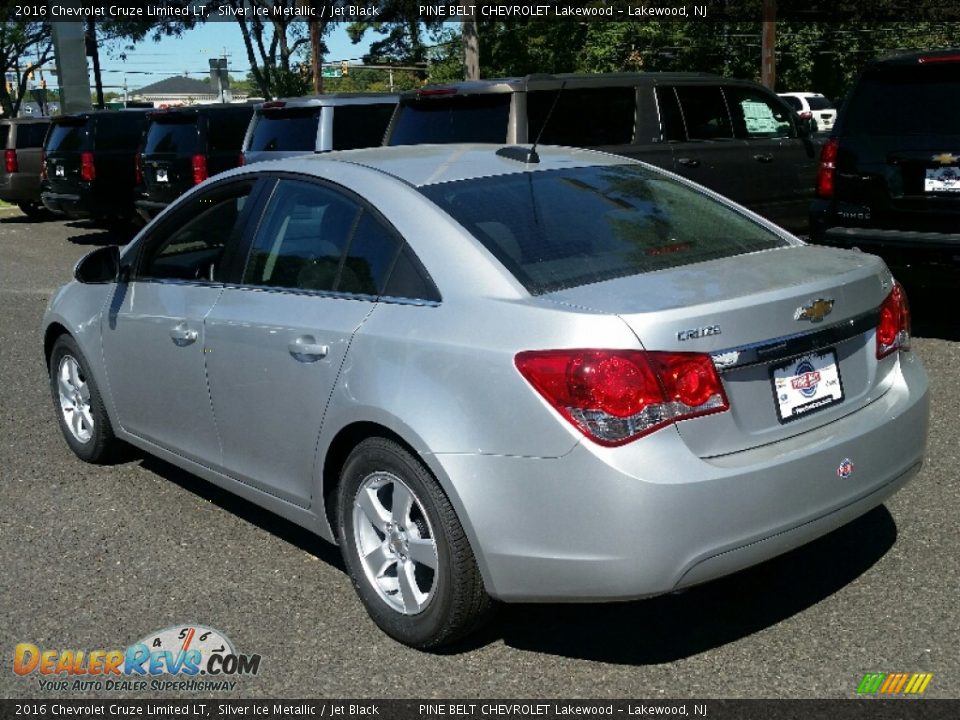 2016 Chevrolet Cruze Limited LT Silver Ice Metallic / Jet Black Photo #4