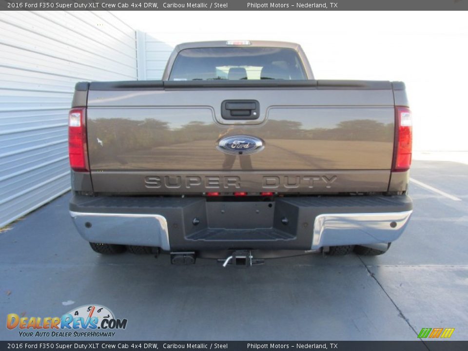2016 Ford F350 Super Duty XLT Crew Cab 4x4 DRW Caribou Metallic / Steel Photo #5