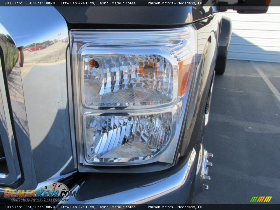 2016 Ford F350 Super Duty XLT Crew Cab 4x4 DRW Caribou Metallic / Steel Photo #9