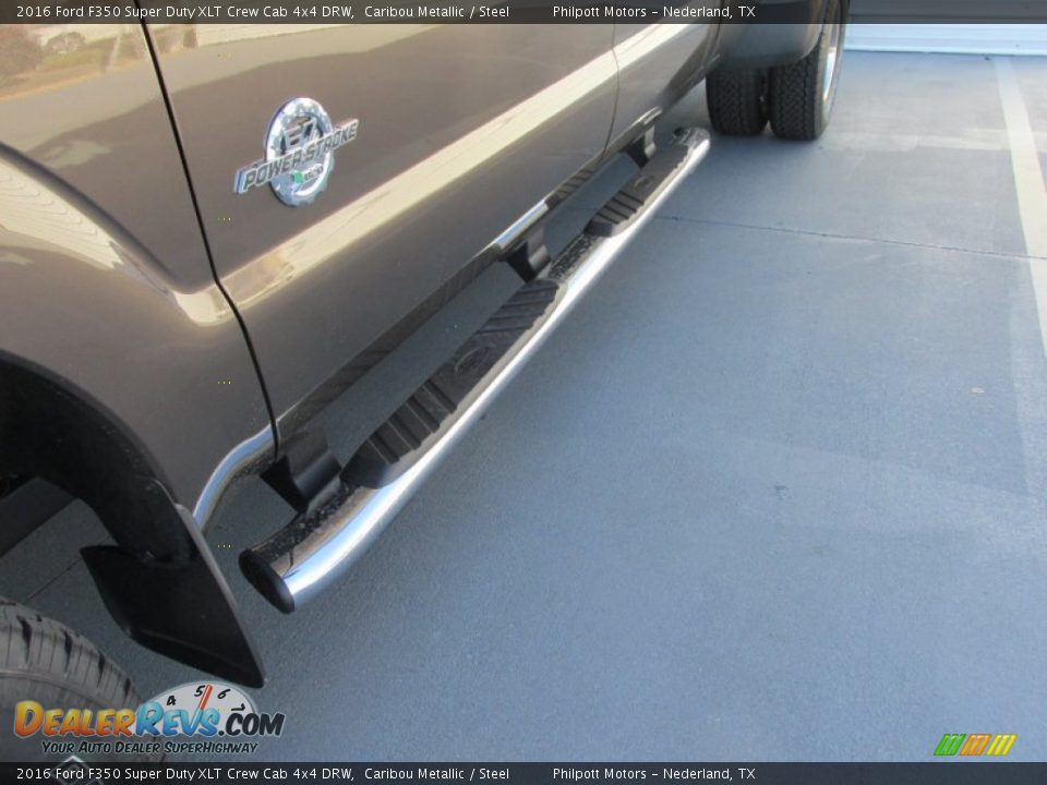 2016 Ford F350 Super Duty XLT Crew Cab 4x4 DRW Caribou Metallic / Steel Photo #12