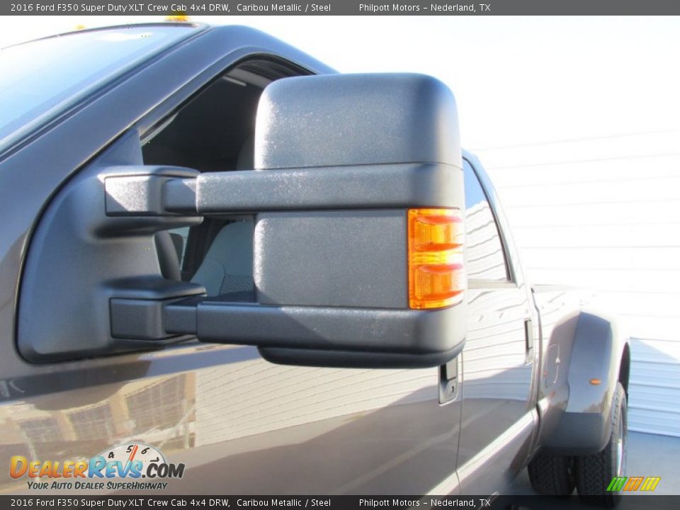 2016 Ford F350 Super Duty XLT Crew Cab 4x4 DRW Caribou Metallic / Steel Photo #13