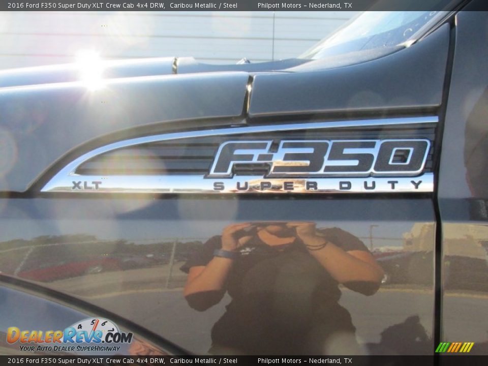 2016 Ford F350 Super Duty XLT Crew Cab 4x4 DRW Caribou Metallic / Steel Photo #14