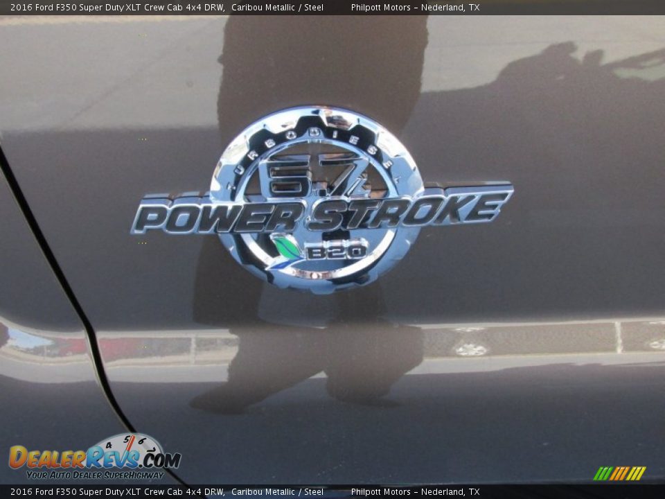 2016 Ford F350 Super Duty XLT Crew Cab 4x4 DRW Caribou Metallic / Steel Photo #15