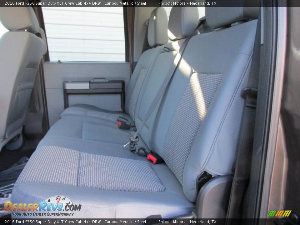 2016 Ford F350 Super Duty XLT Crew Cab 4x4 DRW Caribou Metallic / Steel Photo #20
