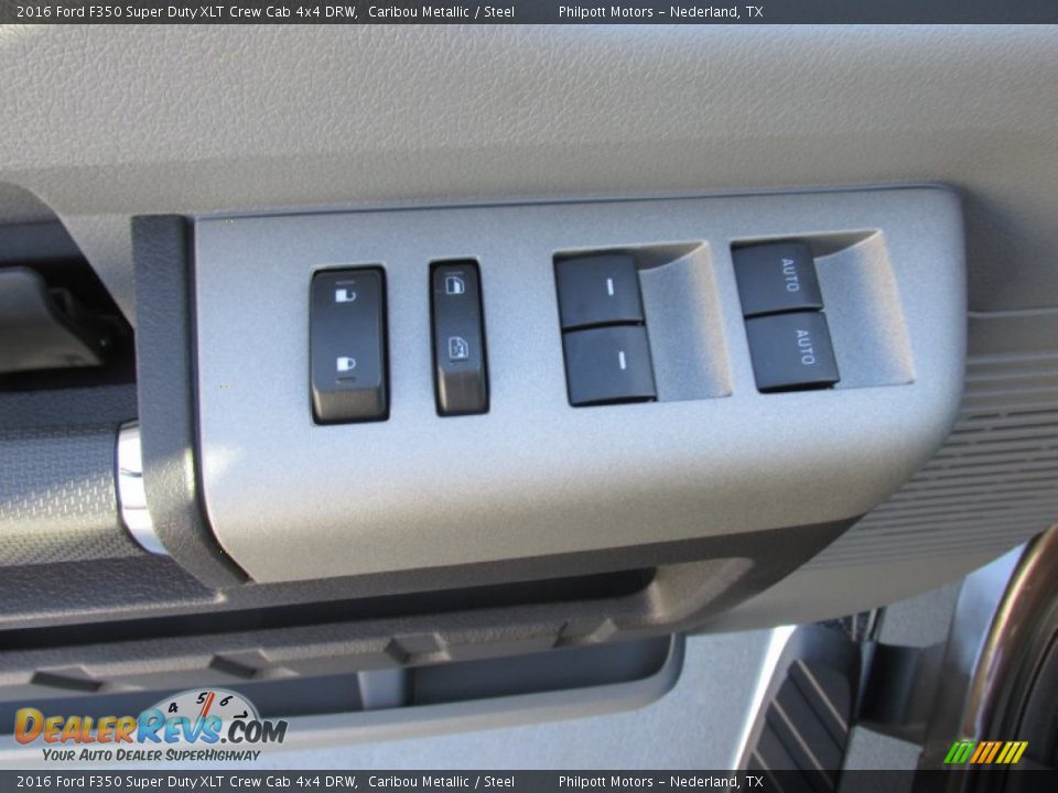 2016 Ford F350 Super Duty XLT Crew Cab 4x4 DRW Caribou Metallic / Steel Photo #23